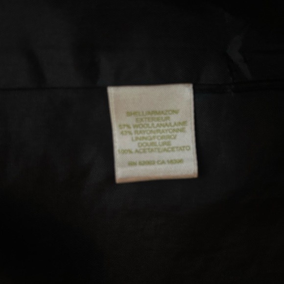 Black & Tan Houndstooth Coat by Sigrid Olsen - Picture 9 of 10